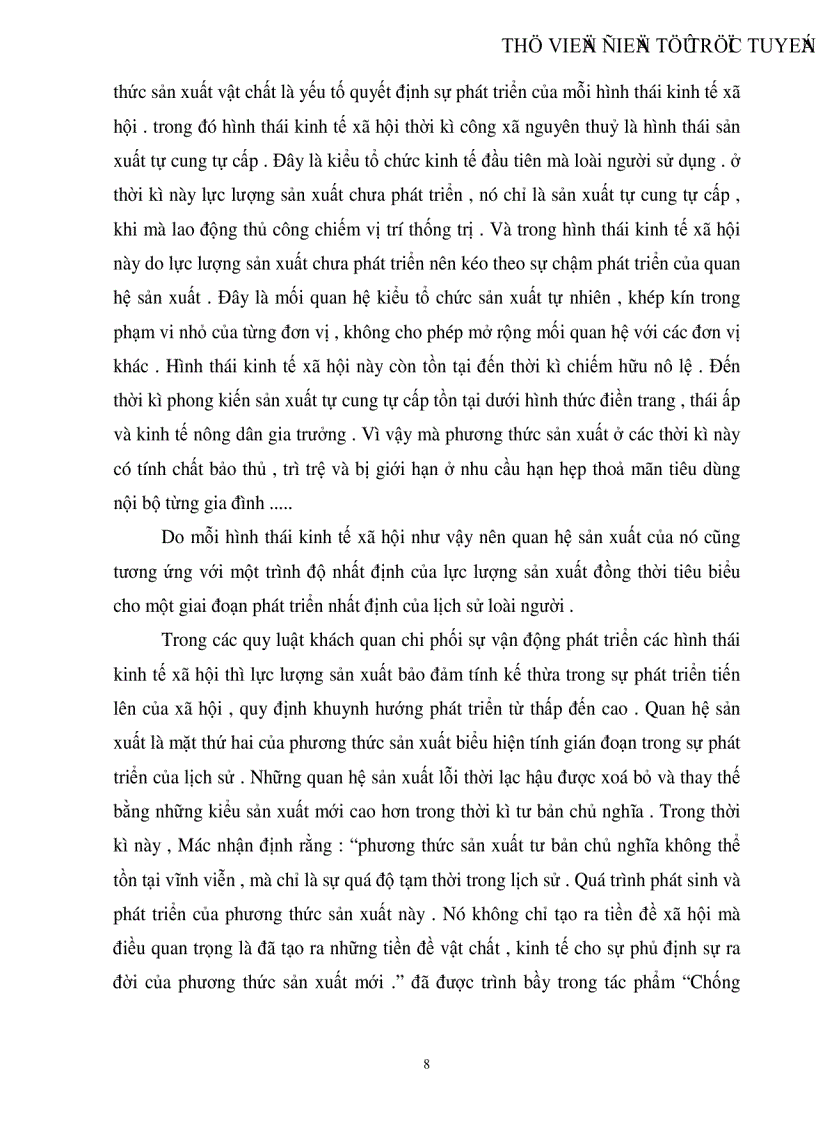 image for page Mối quan hệ biện chứng giữa lực lượng sản xuất và quan hệ sản xuất