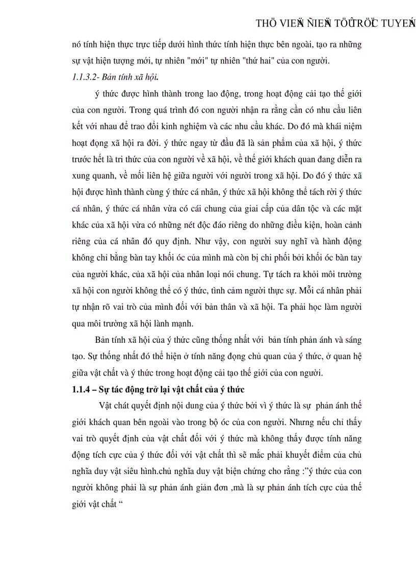 image for page Ýthức và vai trò của tri thức trong đời sống xã hội