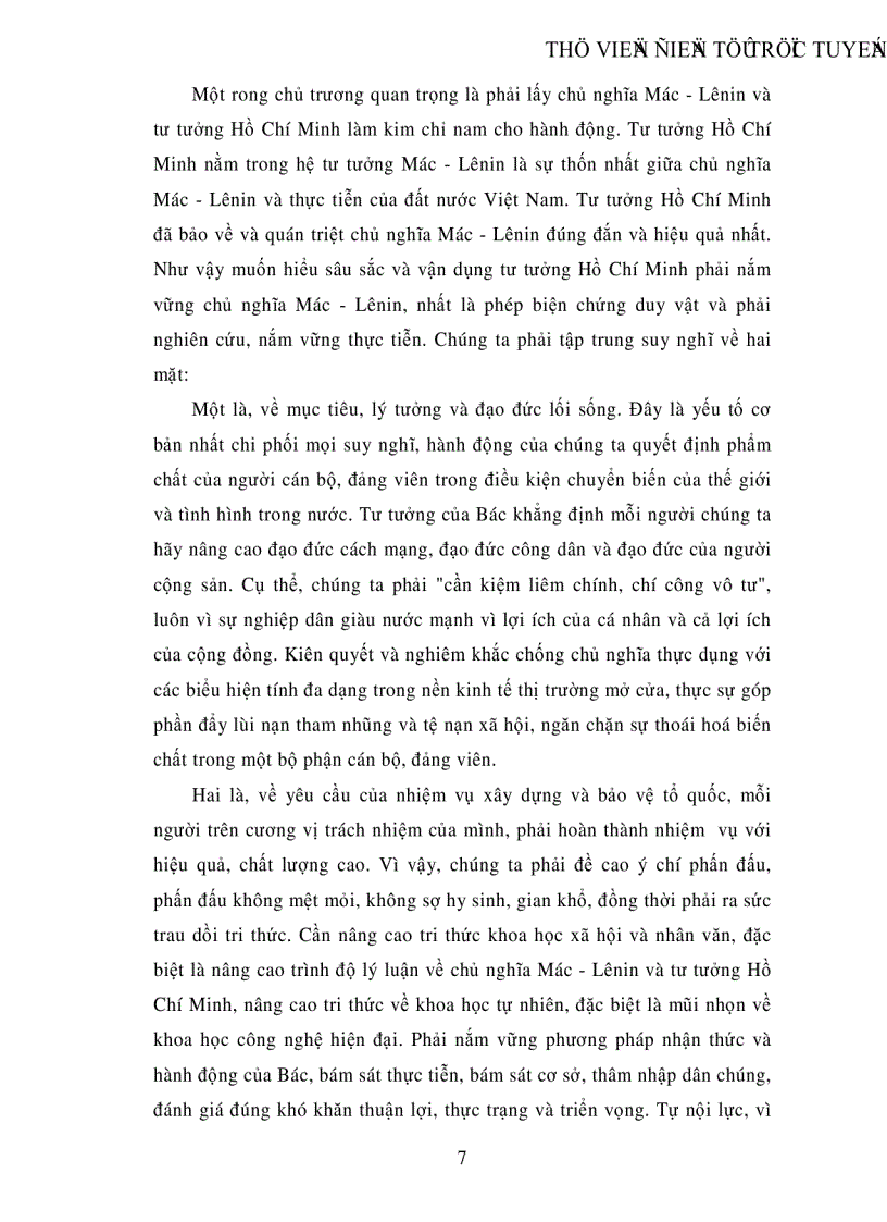 image for page Phân tích mối quan hệ giữa vật chất và ý thức vận dụng vào việc xây dựng xã hội chủ nghĩa ở nước ta