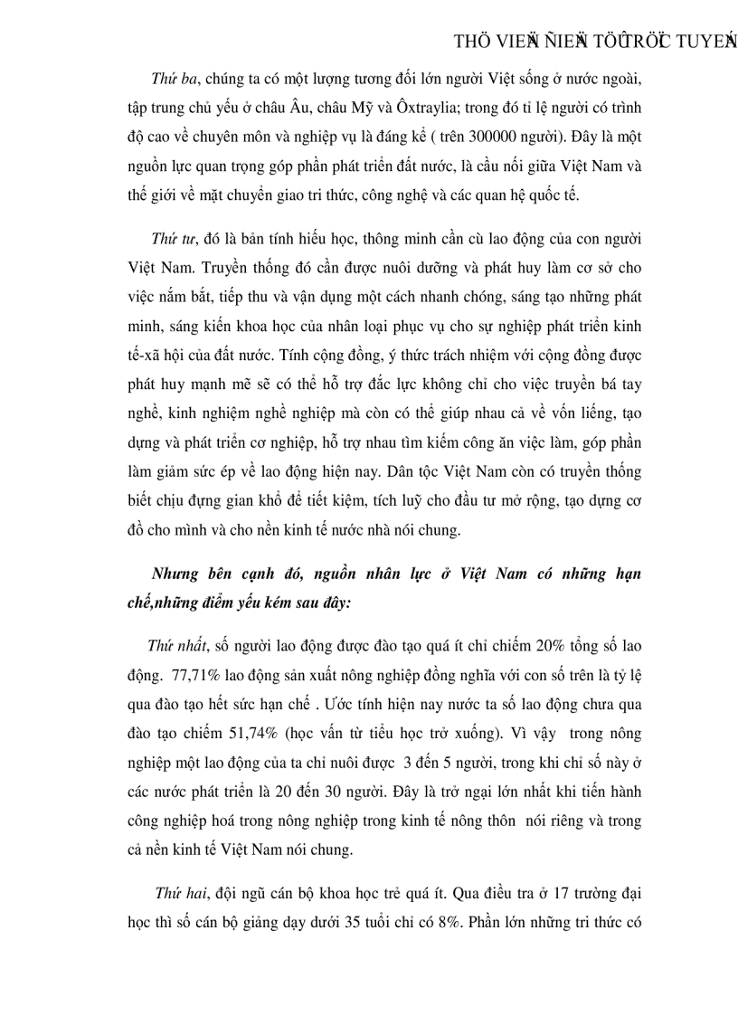 image for page Vai trò của con người trong quá trình công nghiệp hoá hiện đại hóa đất nước