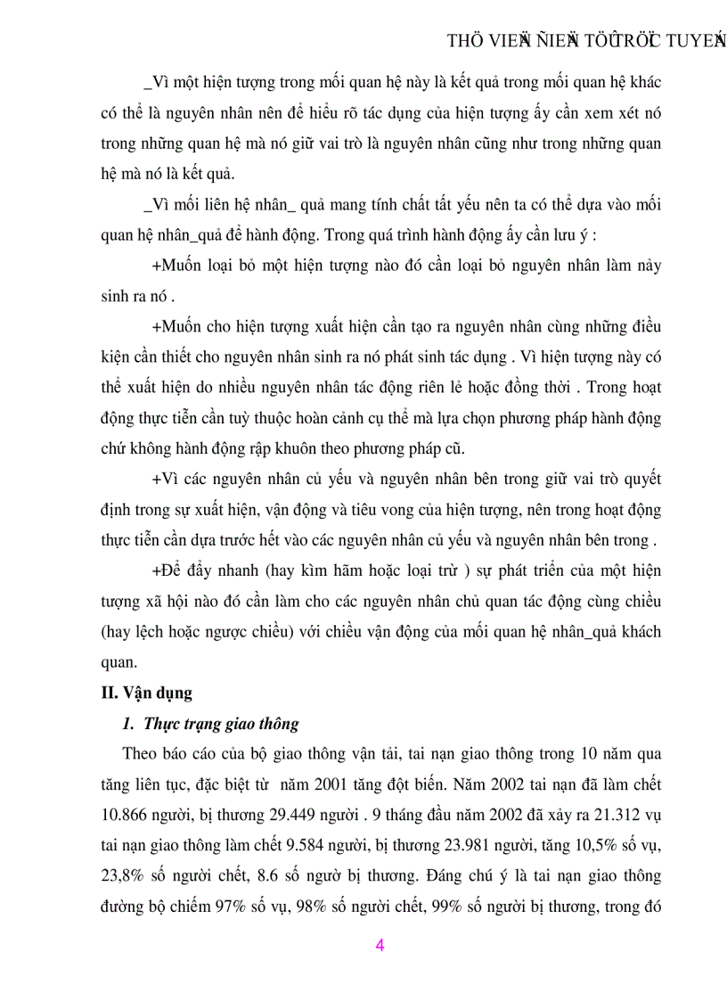 image for page An toàn giao thông dưới góc nhìn của cặp phạm trù nguyên nhân kết quả Thực trạng nguyên nhân và giải pháp cho vấn đề giao thông