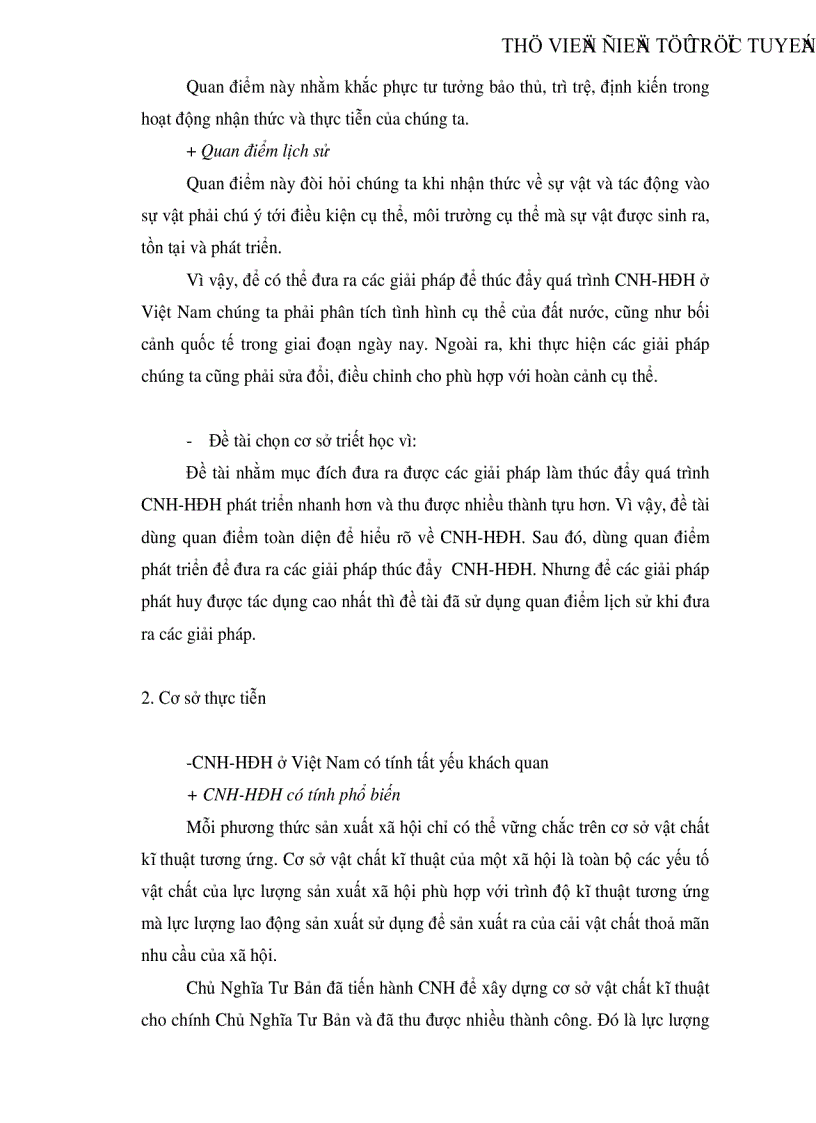 image for page Công nghiệp hoá hiện đại hoá Thực trạng và giải pháp ở nước ta hiện nay
