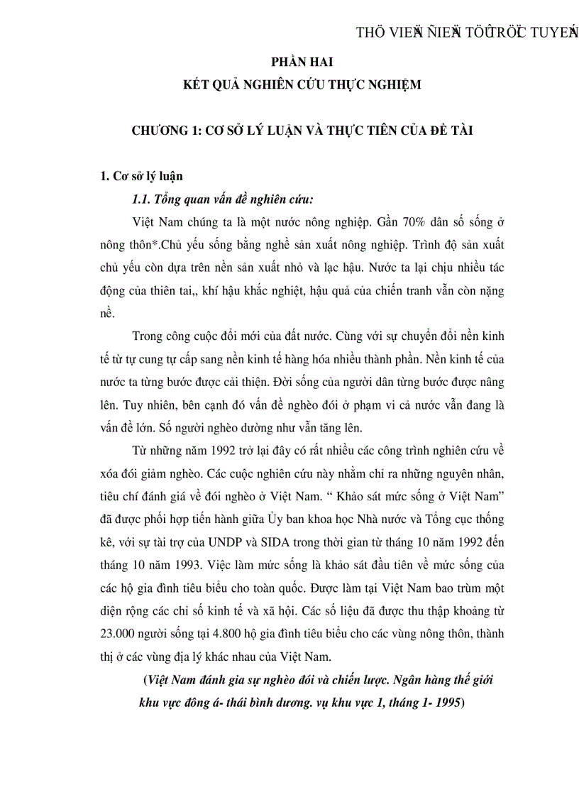 image for page Thực trạng đói nghèo và những giải pháp xóa đói giảm nghèo cho đồng bào dân tộc mông ở huyện Yên Minh tỉnh Hà Giang