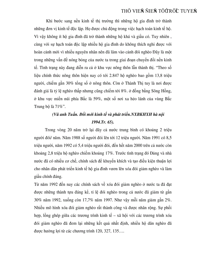 image for page Thực trạng đói nghèo và những giải pháp xóa đói giảm nghèo cho đồng bào dân tộc mông ở huyện Yên Minh tỉnh Hà Giang