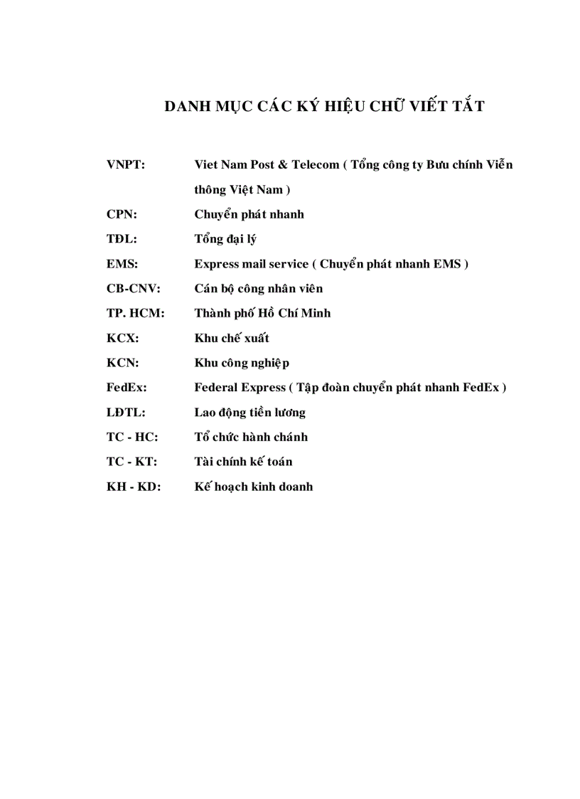 image for page Xây dựng chiến lược kinh doanh tại Tổng đại lý Chuyển phát nhanh FedEx đến năm 2015