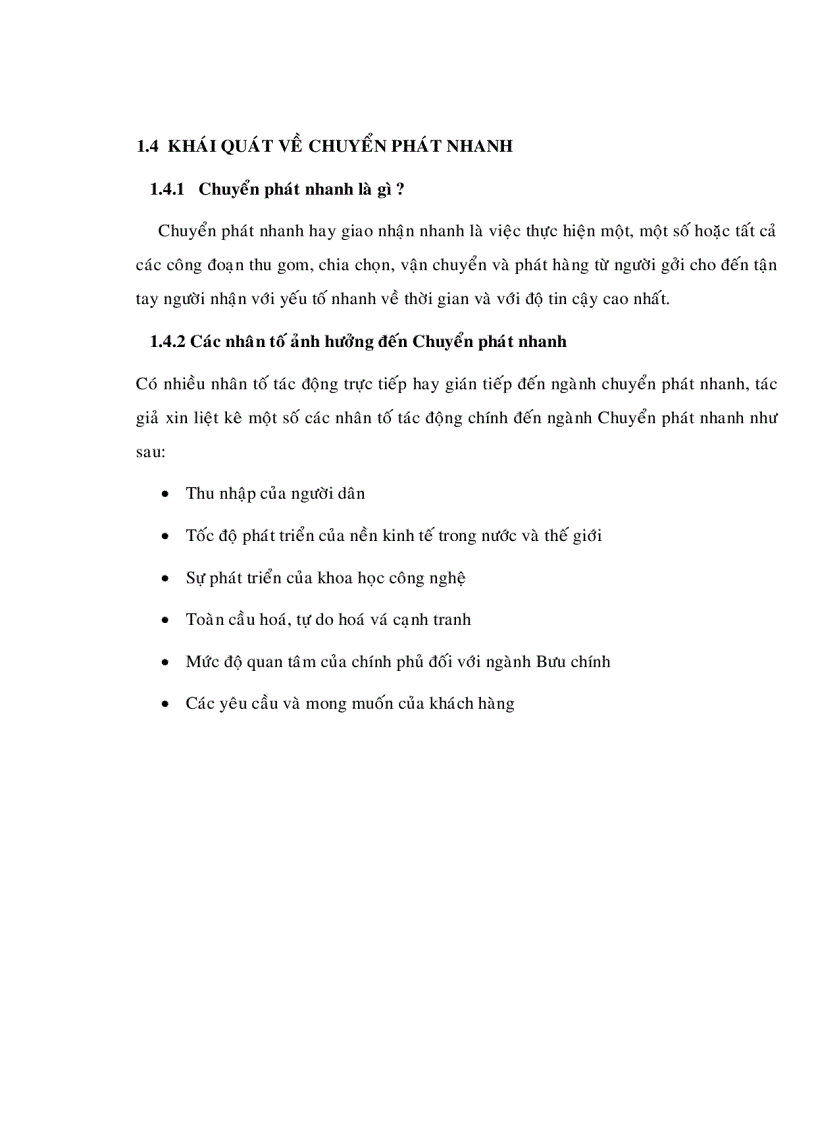 image for page Xây dựng chiến lược kinh doanh tại Tổng đại lý Chuyển phát nhanh FedEx đến năm 2015