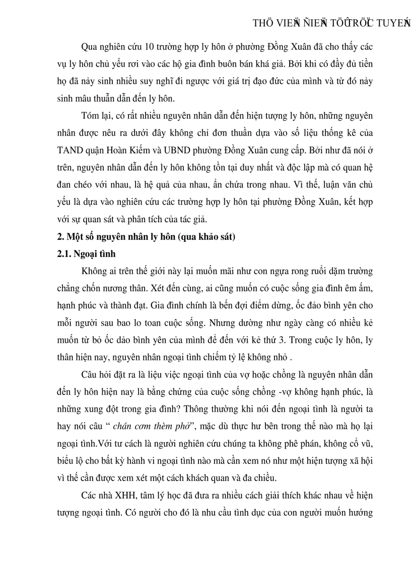 image for page Nguyên nhân của hiện tượng ly hôn ở phường Đồng Xuân quận Hoàn Kiếm Hà Nội