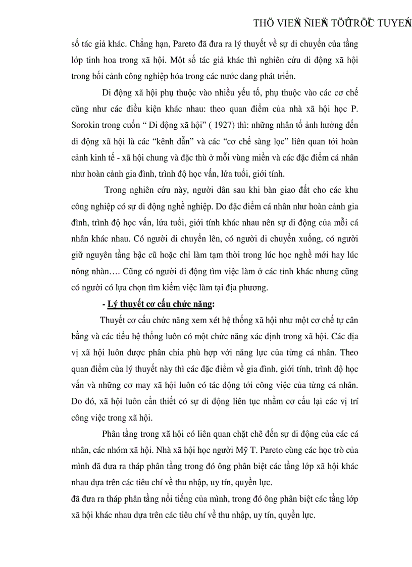 image for page Ảnh hưởng của việc chuyển giao đất tới cơ cấu nghề nghiệp của người dân xã Ái Quốc huyện Nam Sách tỉnh Hải Dương