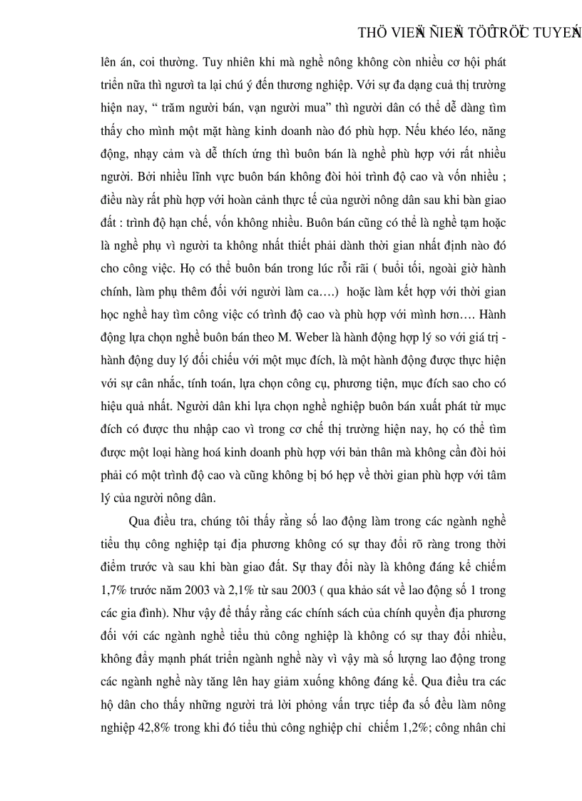 image for page Ảnh hưởng của việc chuyển giao đất tới cơ cấu nghề nghiệp của người dân xã Ái Quốc huyện Nam Sách tỉnh Hải Dương