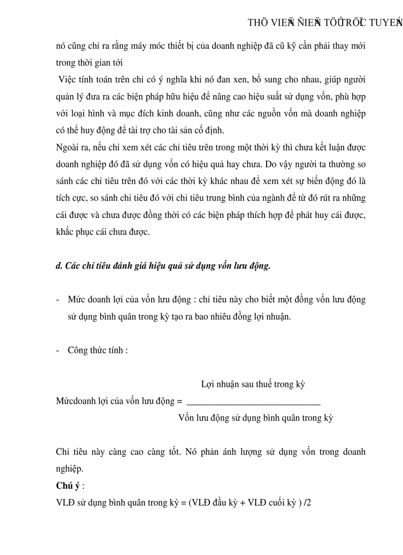 image for page Một số giải pháp nhằm góp phần nâng cao hiệu quả sử dụng vốn tại Công ty đầu tư và phát triển kỹ thuật Việt Ý