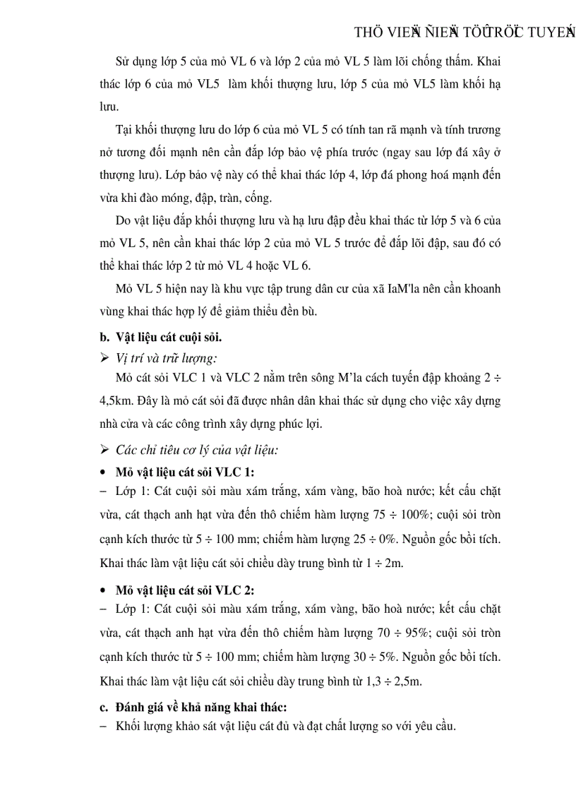 image for page Thiết kế hồ chứa nước Iam la huyện KrôngPa tỉnh Gia Lai