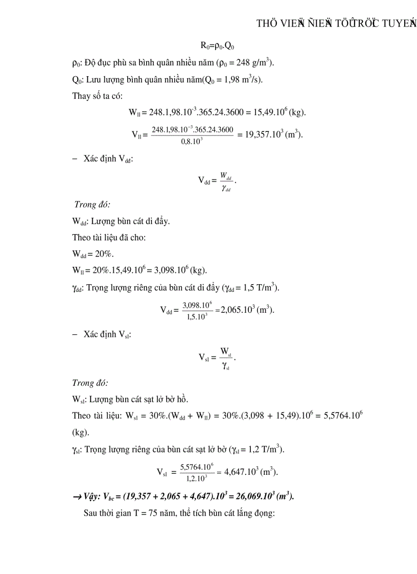 image for page Thiết kế hồ chứa nước Iam la huyện KrôngPa tỉnh Gia Lai