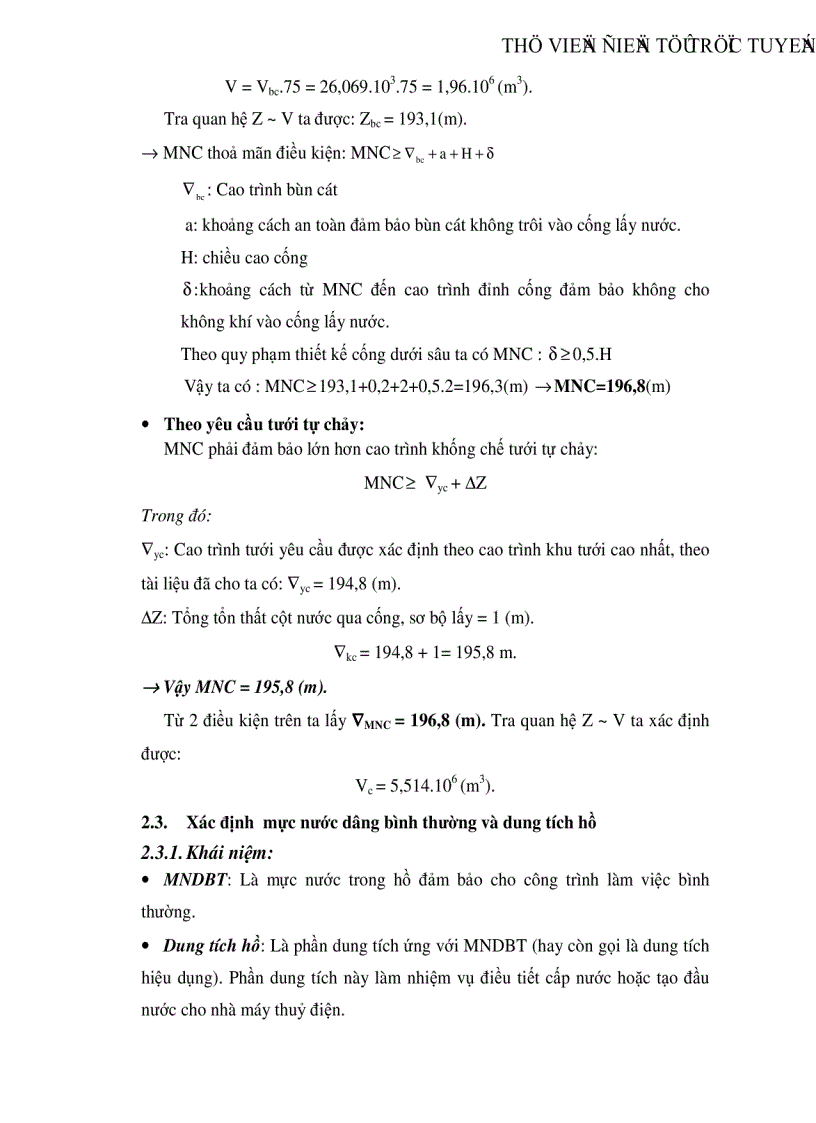 image for page Thiết kế hồ chứa nước Iam la huyện KrôngPa tỉnh Gia Lai