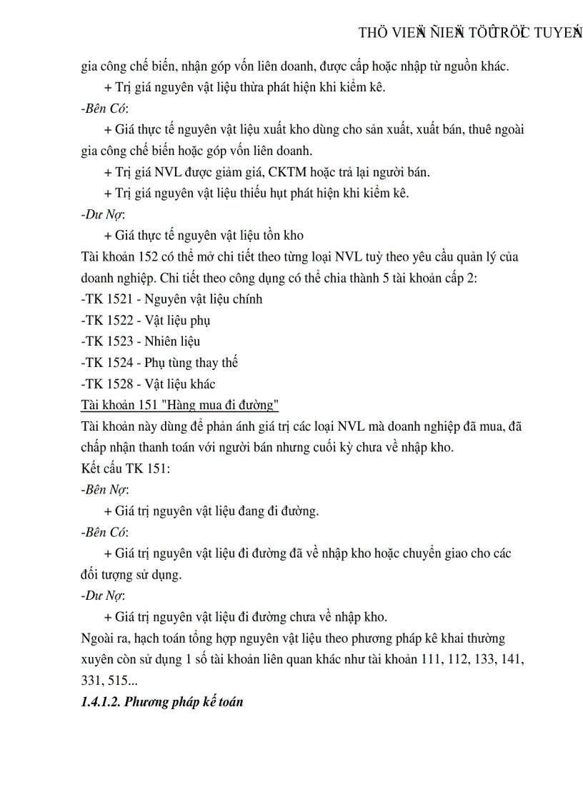 image for page Hoàn thiện công tác kế toán nguyên vật liệu tại Công ty TNHH Sản xuất và Thương mại Thái Hòa