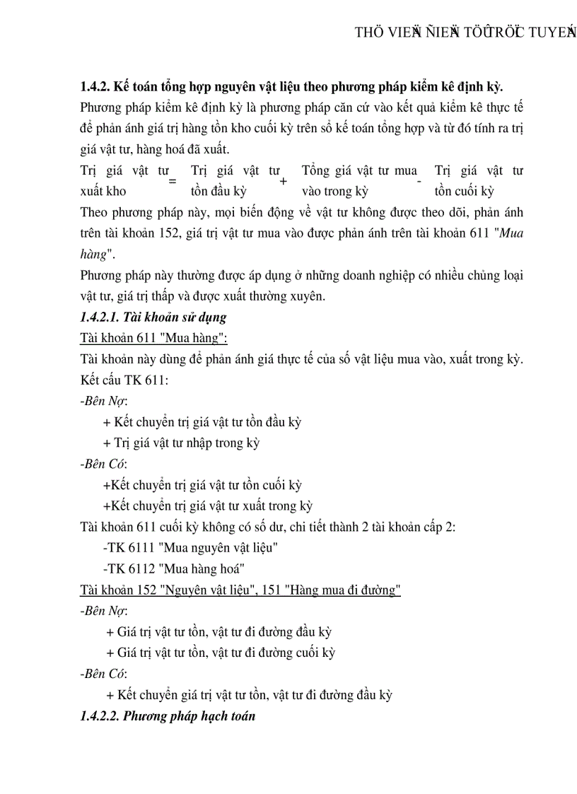 image for page Hoàn thiện công tác kế toán nguyên vật liệu tại Công ty TNHH Sản xuất và Thương mại Thái Hòa