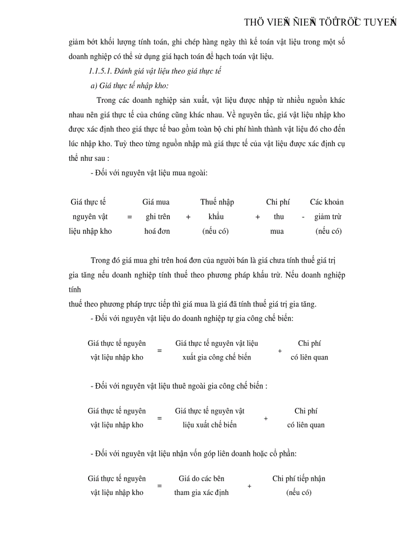 image for page Tổ chức công tác kế toán nguyên vật liệu tại Xí nghiệp Sản xuất Thiết bị điện