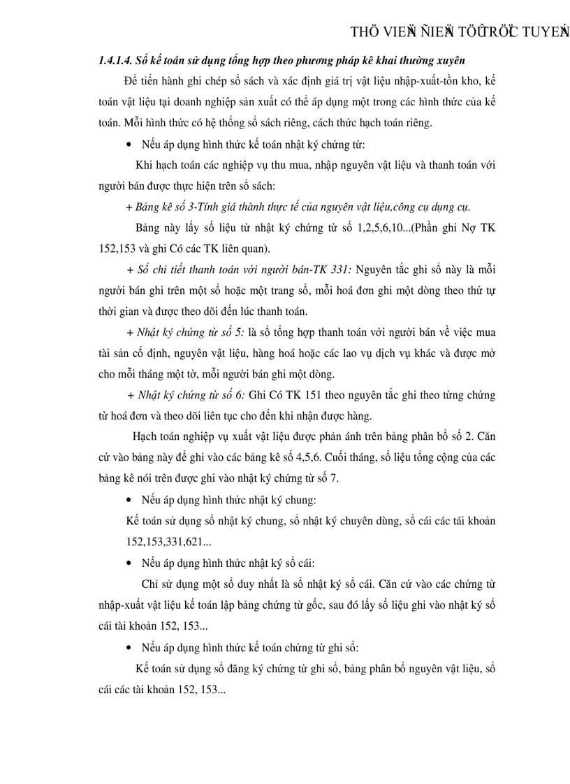 image for page Tổ chức công tác kế toán nguyên vật liệu tại Xí nghiệp Sản xuất Thiết bị điện