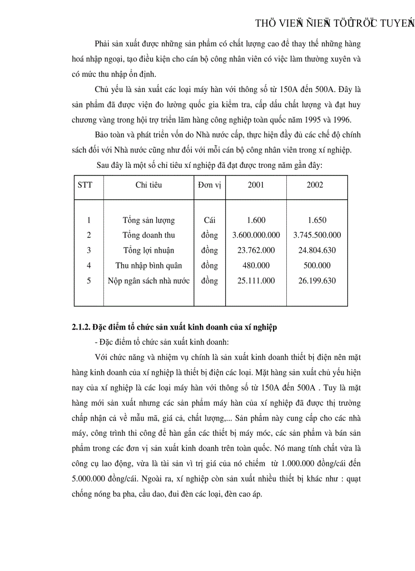 image for page Tổ chức công tác kế toán nguyên vật liệu tại Xí nghiệp Sản xuất Thiết bị điện