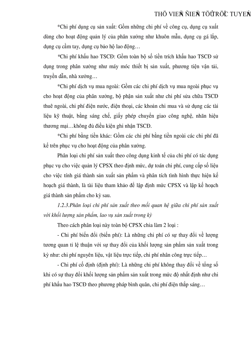 image for page Kế toán tập hợp chi phí sản xuất và tính giá thành sản phẩm tại xí nghiệp X18