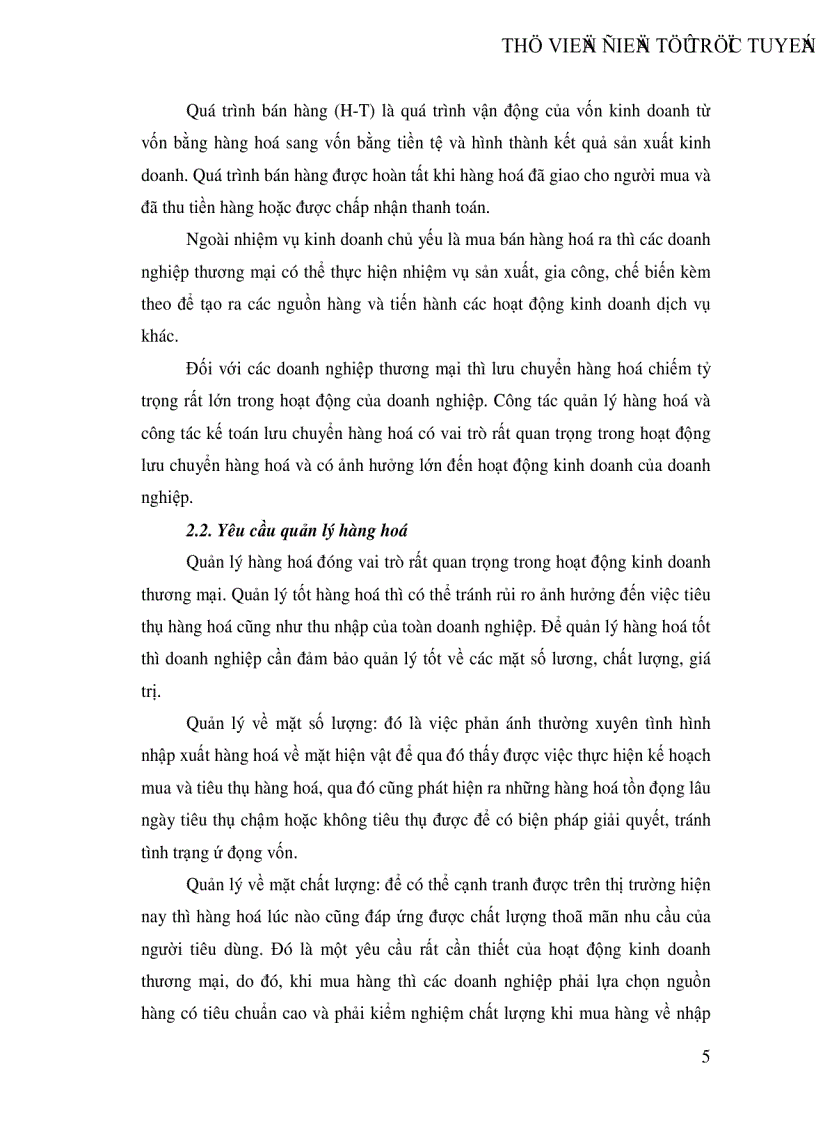 image for page Hoàn thiện công tác hạch toán lưu chuyển hàng hoá và xác định kết quả tiêu thụ hàng hoá tại Công ty Điện tử Viễn thông Quân đội