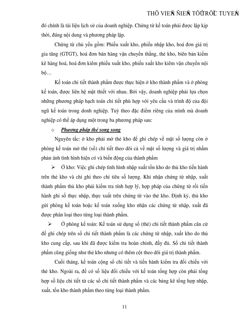 image for page Hoàn thiện công tác kế toán thành phẩm và tiêu thụ thành phẩm tại Công ty cổ phần May 10