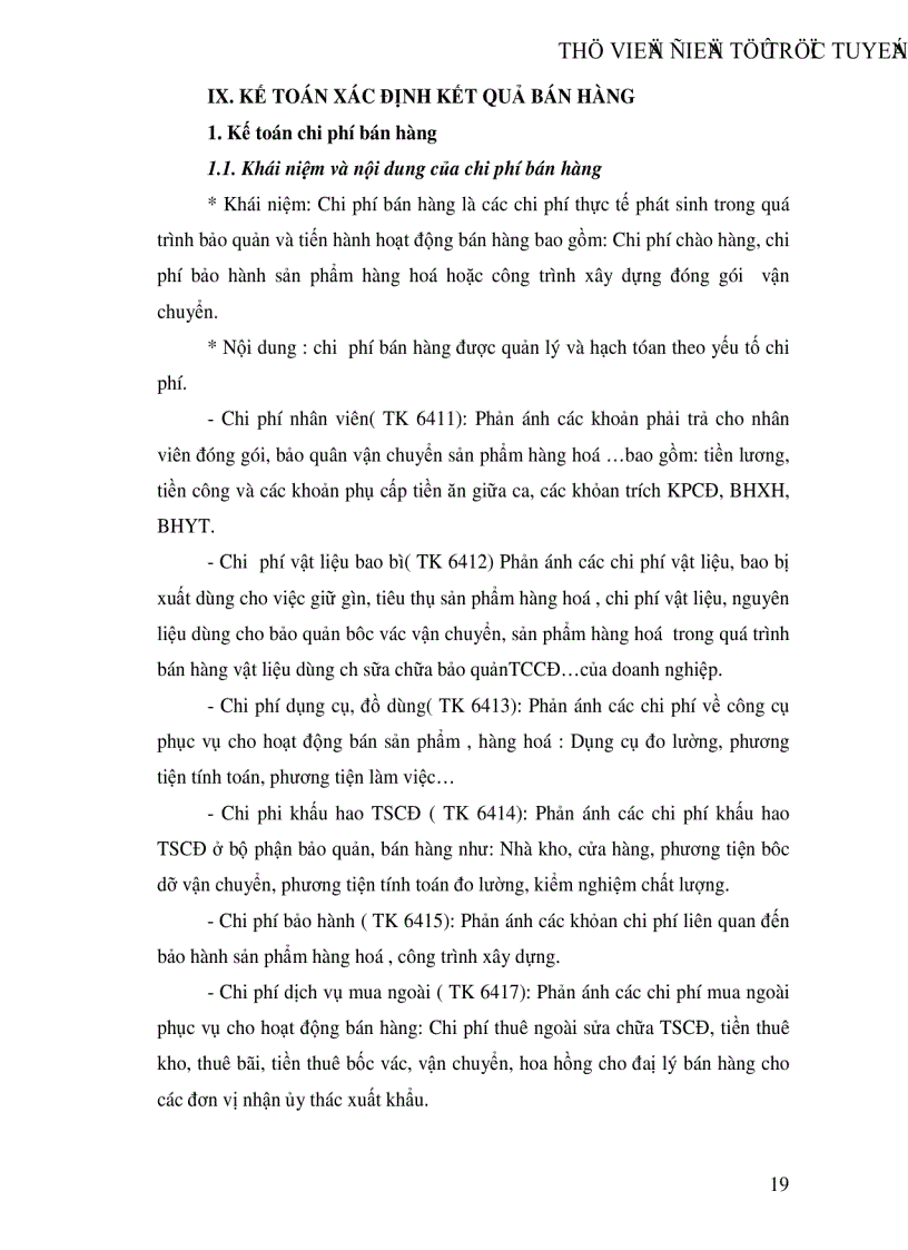 image for page Kế toán bán hàng và xác định kết quả bán hàng tại Công ty cổ phần NGỌC ANH