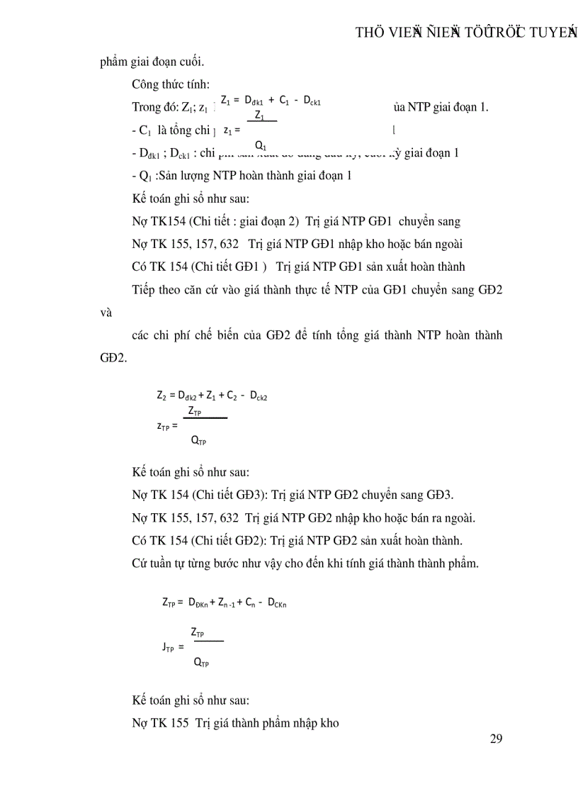 image for page Tổ chức kế toán tập hợp chi phí sản xuất và tính giá thành sản phẩm tại Công ty Dụng cụ cắt và đo lường cơ khí