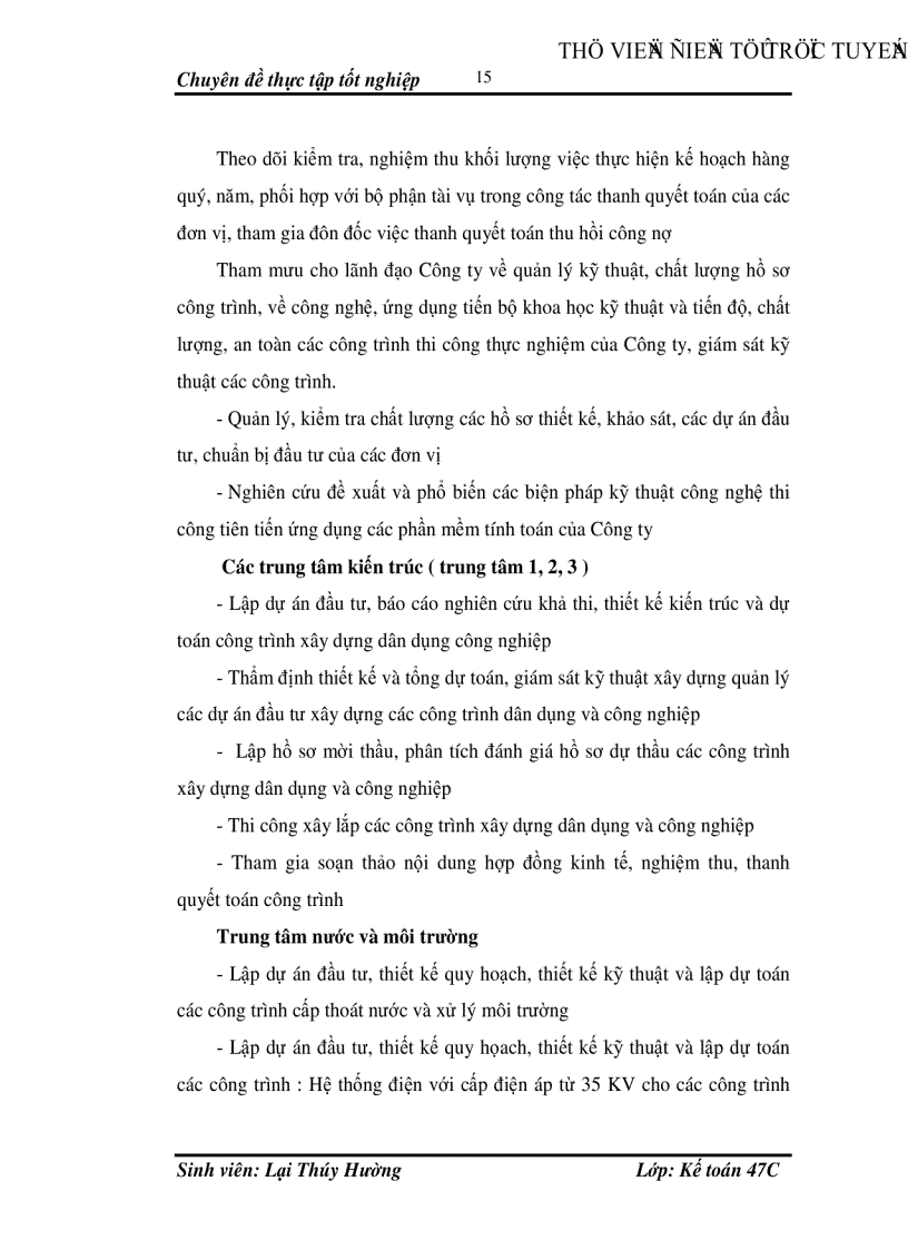 image for page Hoàn thiện kế toán tiền lương và các khoản trích theo lương tại Công ty Tư Vấn Xây Dựng LICOGI