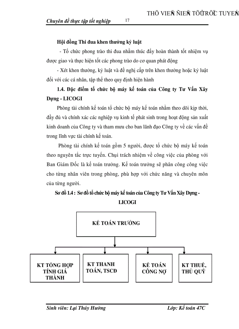 image for page Hoàn thiện kế toán tiền lương và các khoản trích theo lương tại Công ty Tư Vấn Xây Dựng LICOGI
