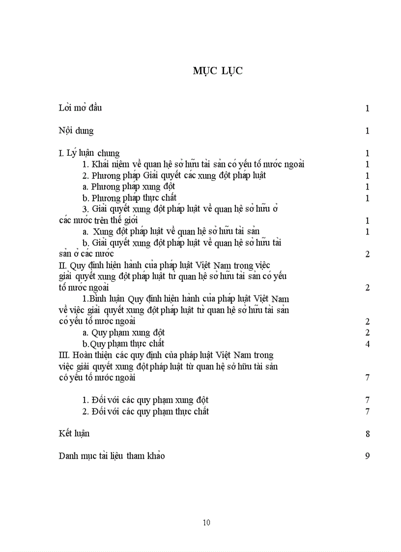 image for page Bình luận quy định hiện hành của pháp luật Việt Nam trong việc giải quyết các xung đột pháp luật từ quan hệ sở hữu tài sản có yếu tố nước ngoài
