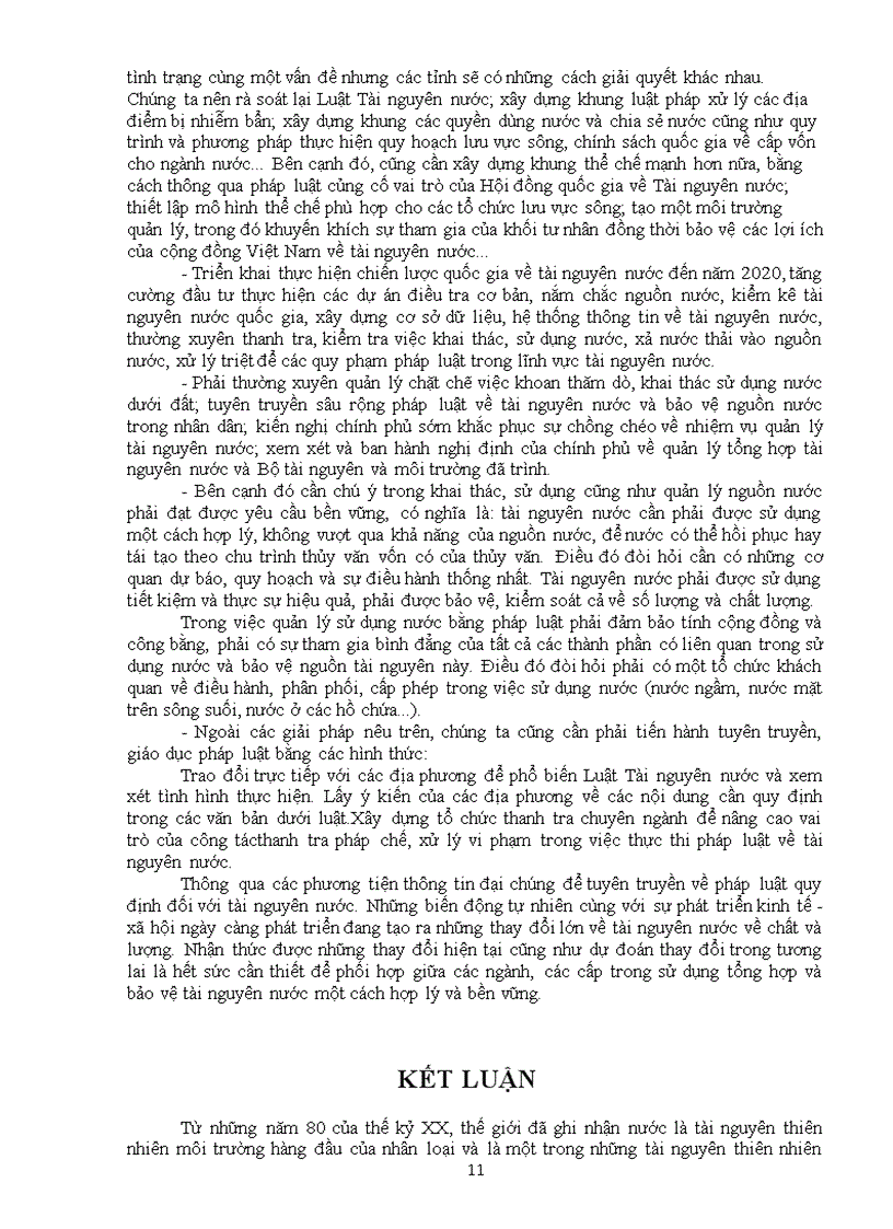 image for page Đánh giá thực trạng pháp luật về kiểm soát ô nhiễm và suy thoái tài nguyên nước ở Việt Nam
