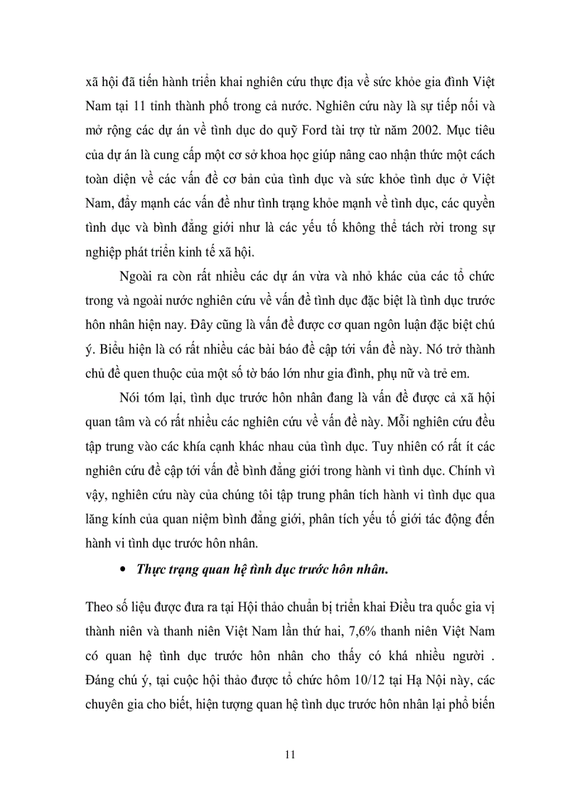 image for page Khác biệt giới trong hành vi tình dục trước hôn nhân