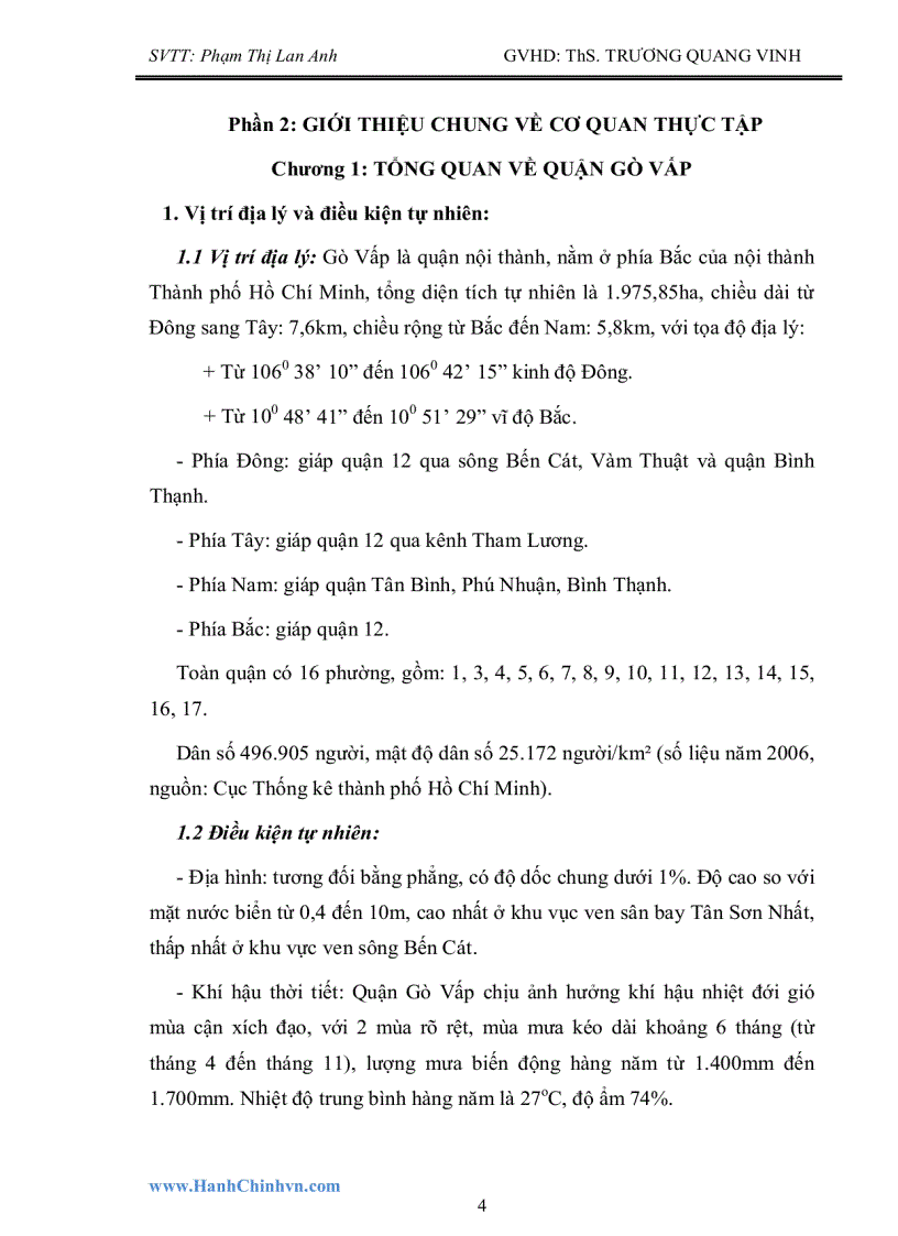 image for page Báo cáo thực tập tại Phòng Nội vụ Quận Gò Vấp