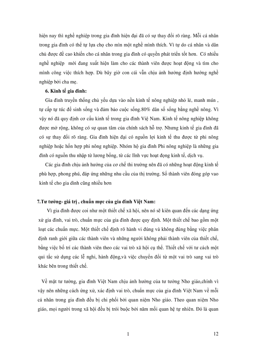 image for page Phân biệt sự khác biệt giữa gia đình Việt Nam truyền thống và gia đình Việt Nam hiện nay