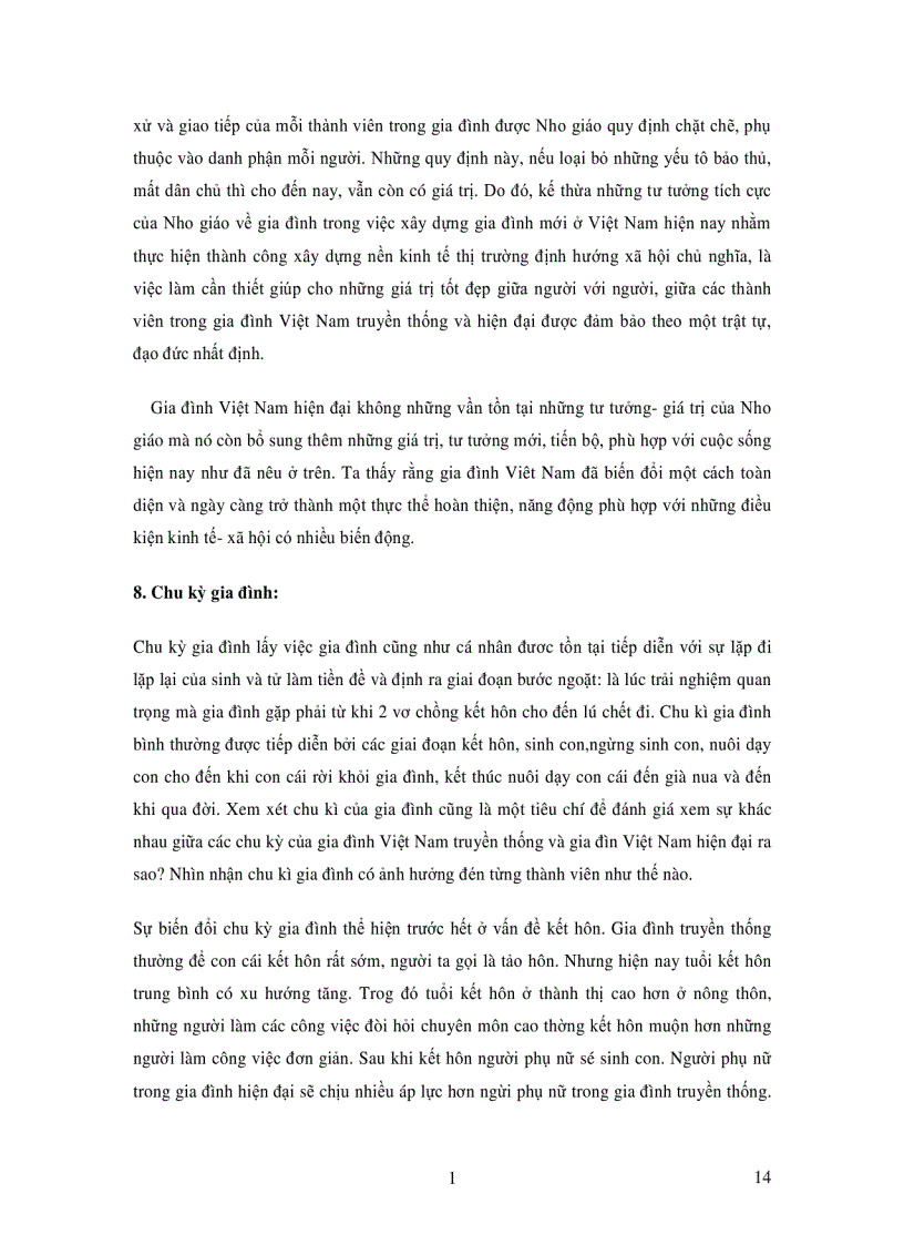 image for page Phân biệt sự khác biệt giữa gia đình Việt Nam truyền thống và gia đình Việt Nam hiện nay