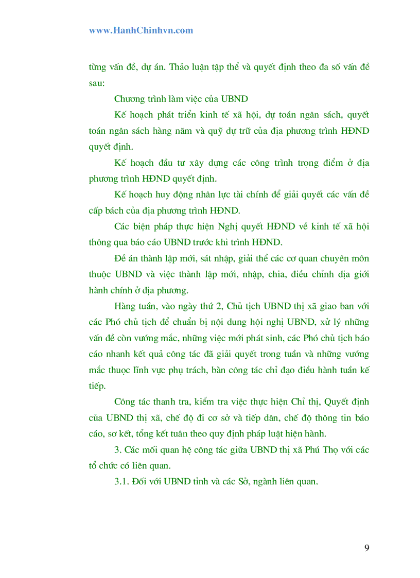image for page Đánh giá tình hình hoạt động và kiến nghị nhằm nâng cao hiệu quả hoạt động của văn phòng HDND UBND thị xã Phú Thọ