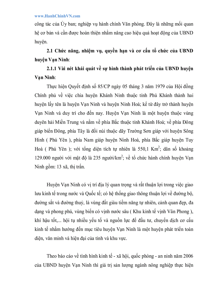 image for page Hoàn thiện mối quan hệ giữa văn phòng hđnd ubnd huyện và các phòng ban chuyên môn thuộc ubnd huyện vạn ninh