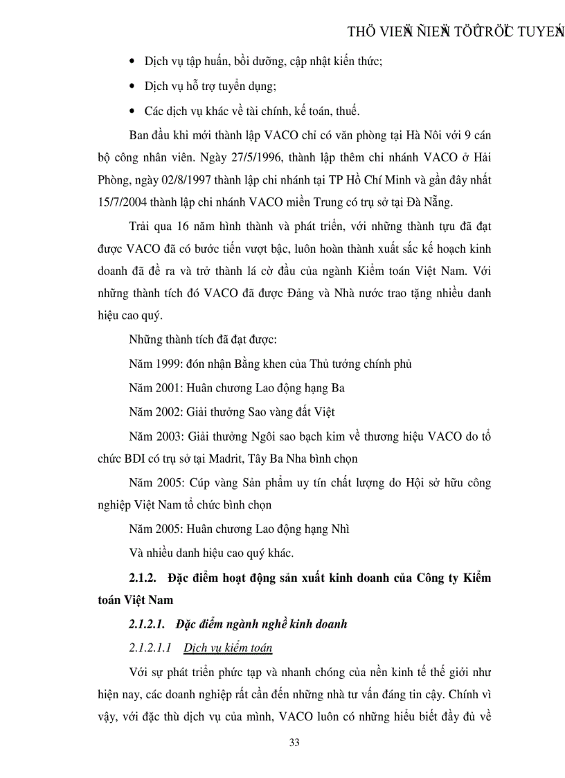 image for page Hoàn thiện quy trình đánh giá trọng yếu và rủi ro kiểm toán trong kiểm toán Báo cáo tài chính do Công ty Kiểm toán Việt Nam thực hiện