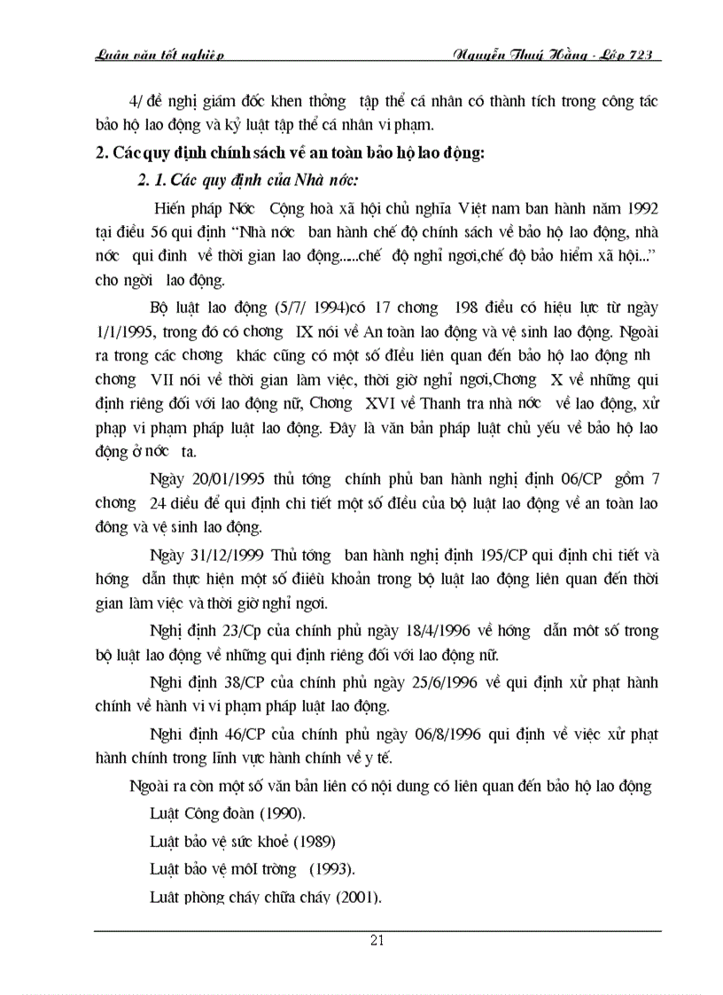 image for page Một số giải pháp nhằm tăng cường công tác bảo hộ lao động ở Công ty xây dựng công trình hàng không ACC