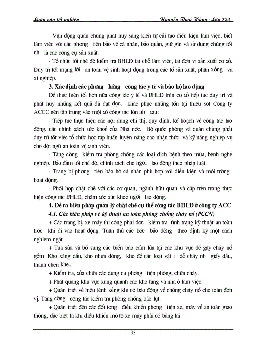image for page Một số giải pháp nhằm tăng cường công tác bảo hộ lao động ở Công ty xây dựng công trình hàng không ACC