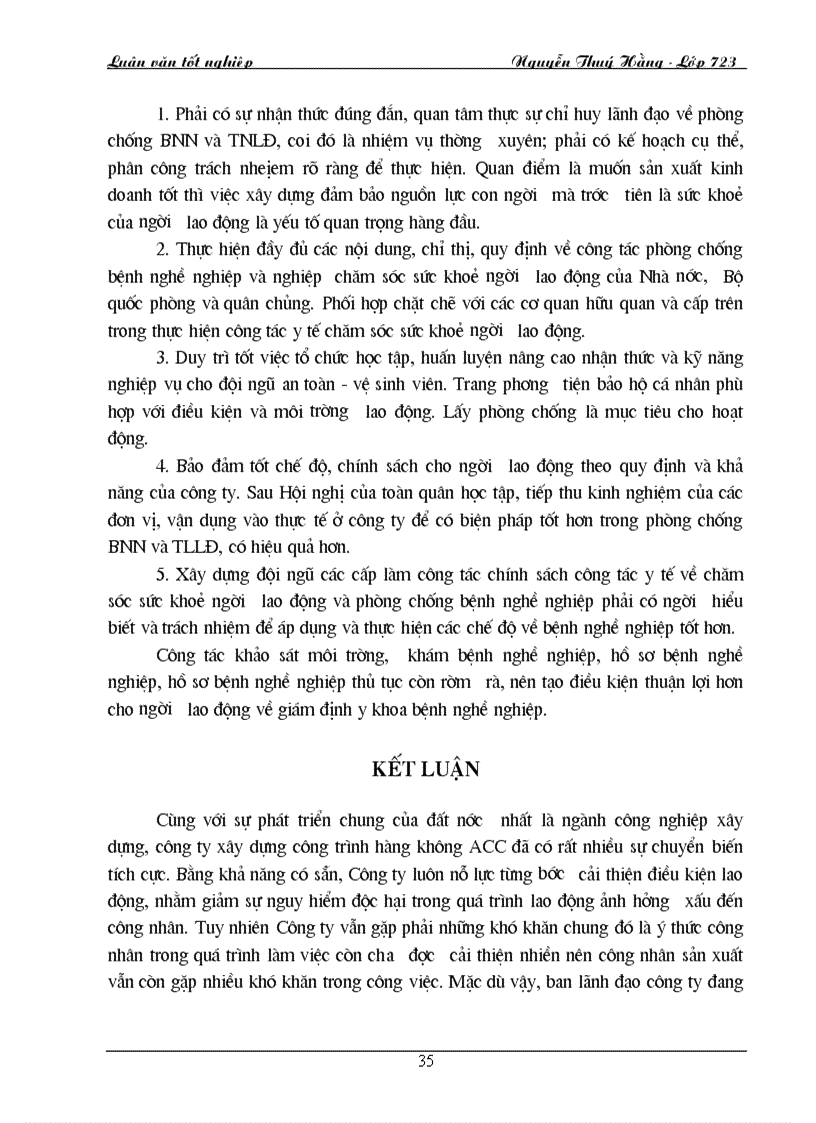 image for page Một số giải pháp nhằm tăng cường công tác bảo hộ lao động ở Công ty xây dựng công trình hàng không ACC