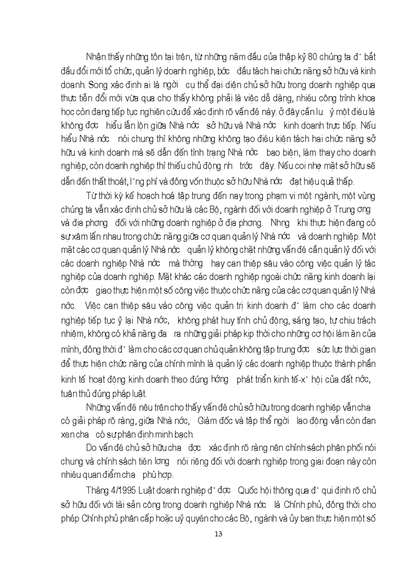 image for page Hoàn thiện cơ chế quản lý tiền lương thu nhập trong các doanh nghiệp Nhà nước