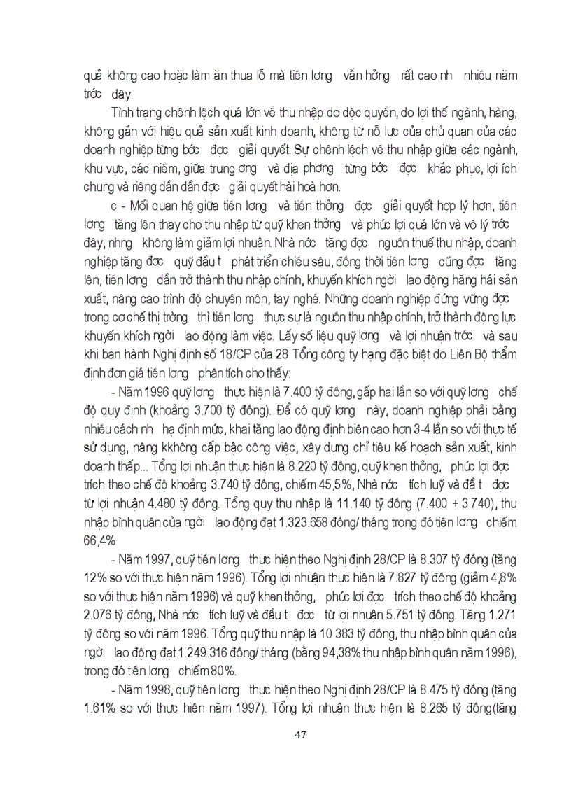 image for page Hoàn thiện cơ chế quản lý tiền lương thu nhập trong các doanh nghiệp Nhà nước