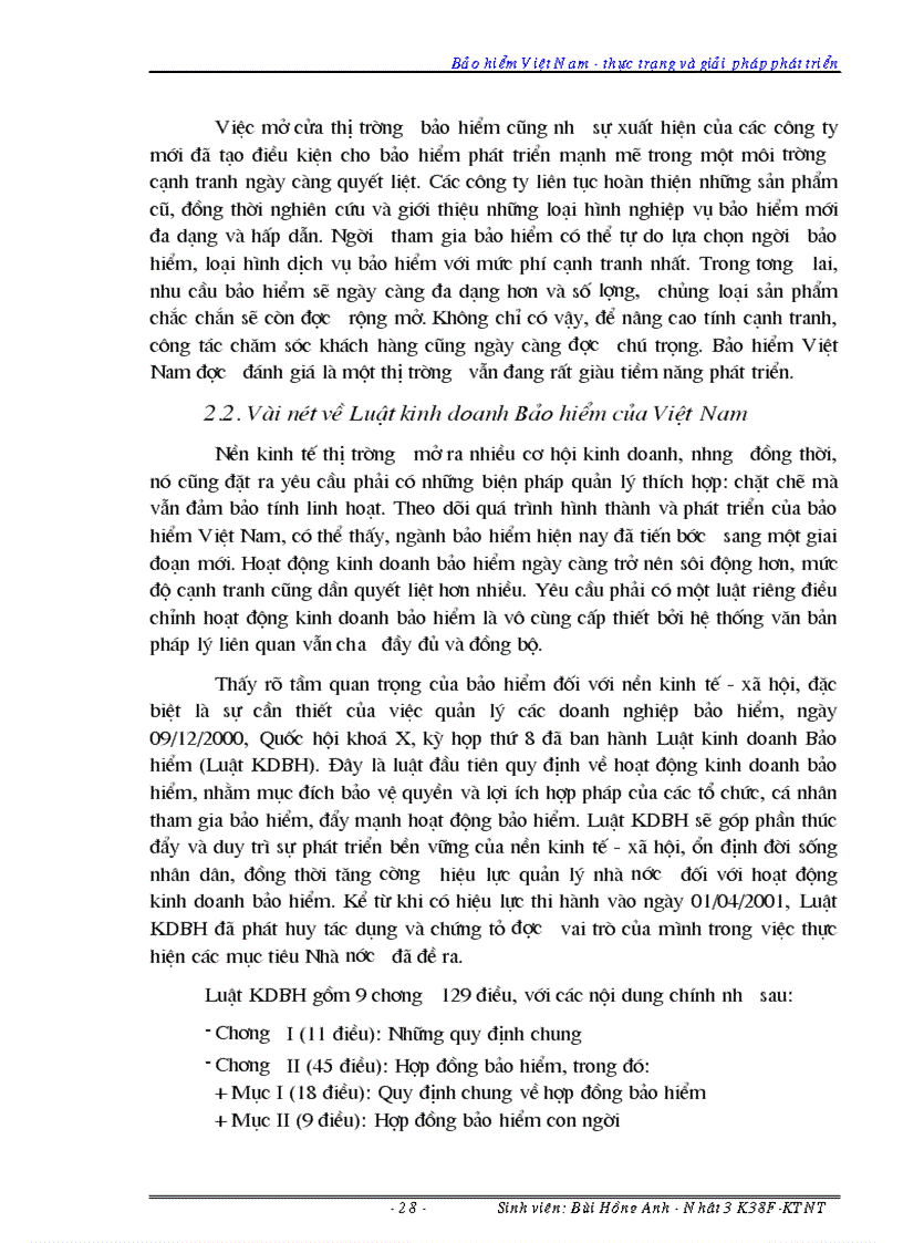 image for page Bảo hiểm Việt Nam thực trạng và giải pháp phát triển