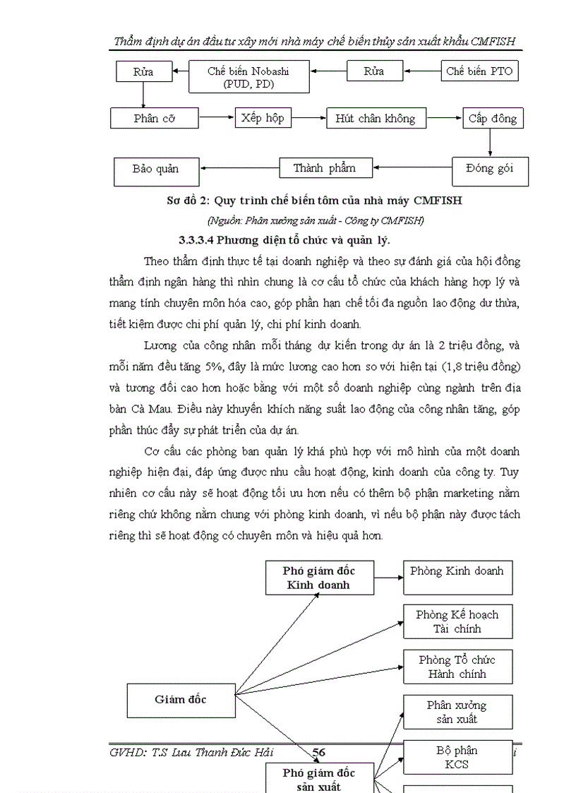 image for page Thẩm định dự án đầu tư xây mới nhà máy chế biến thủy sản cmfish tại ngân hàng công thương cà mau
