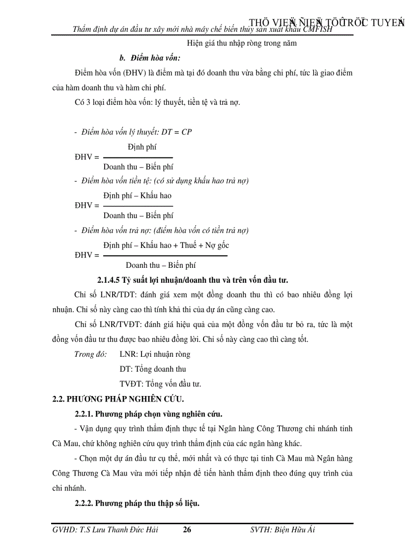 image for page Thẩm định dự án đầu tư xây mới nhà máy chế biến thủy sản xuất khẩu CMFISH tại Ngân hàng Công Thương chi nhánh tỉnh Cà Mau
