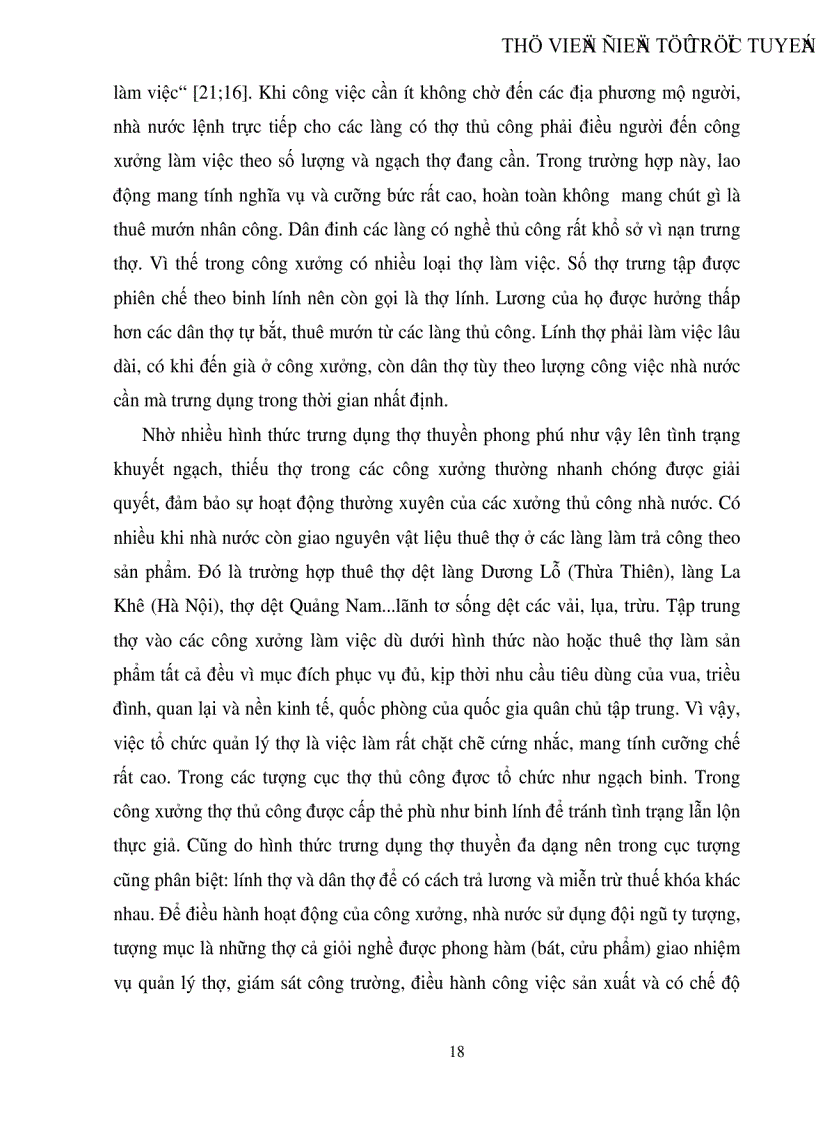 image for page Tình hình thủ cổng nghiệp Việt Nam dưới thời Tự Đức 1848 1883