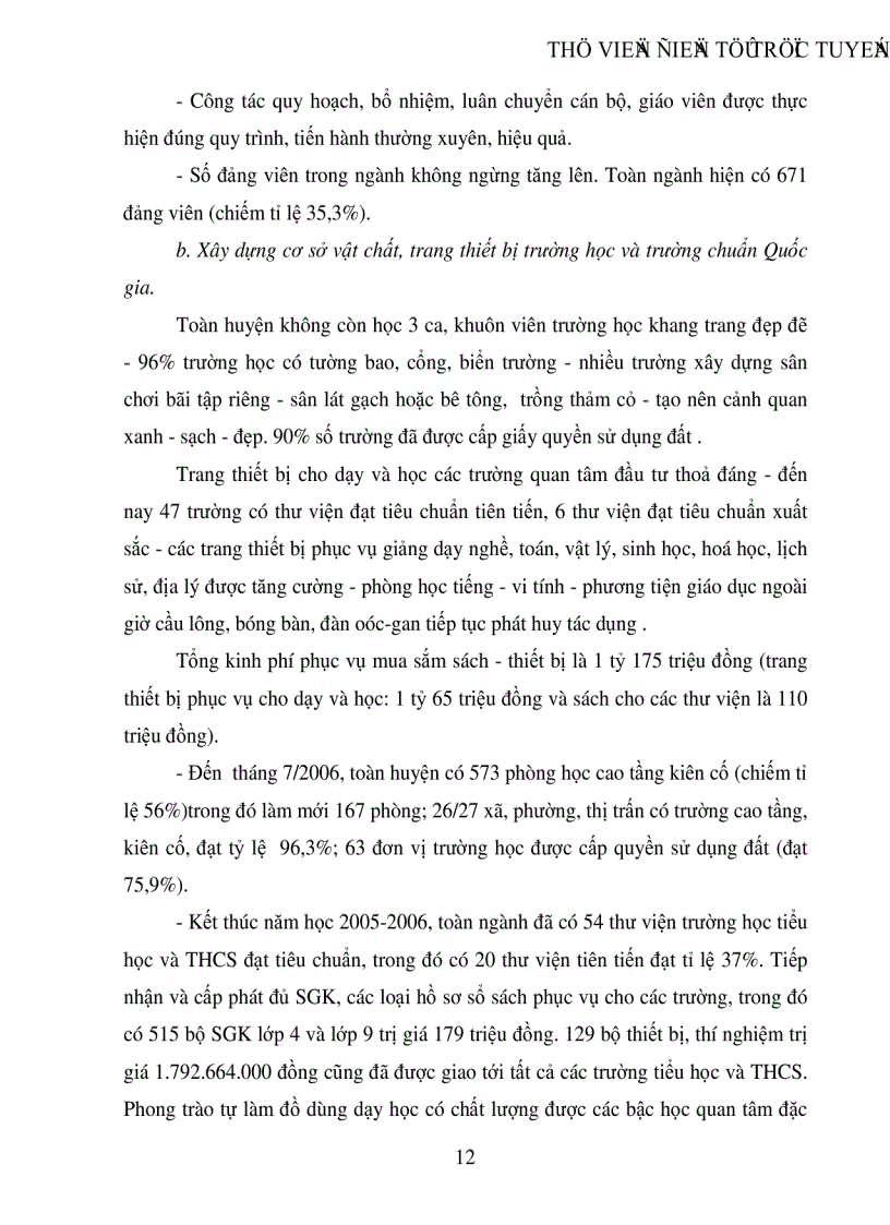 image for page Vài nét về công tác giáo dục và đào tạo của huyện Nho Quan khi bước sang thế kỷ XXI