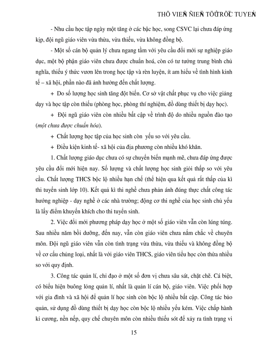 image for page Vài nét về công tác giáo dục và đào tạo của huyện Nho Quan khi bước sang thế kỷ XXI
