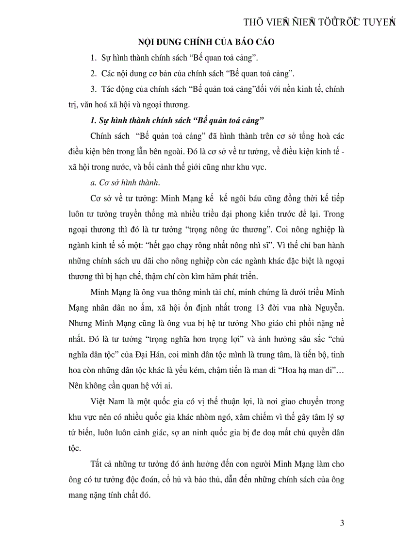 image for page Sự hình thành và tác động của chính sách Bế quan tỏa cảng dưới triều Minh Mạng